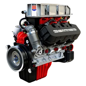 Formula One Car Engine Schematic PNG 06132024 PNG