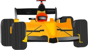 Formula One Race Car Illustration.png PNG image