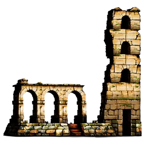 Forsaken City Ruins PNG Tif98 PNG