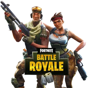 Fortnite Battle Royale Characters With Weapons PNG image