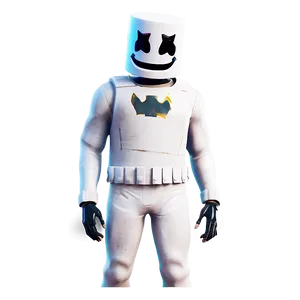 Fortnite Battle Royale Marshmello Png 06252024 PNG image