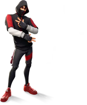 Fortnite Character Iconic Pose PNG image
