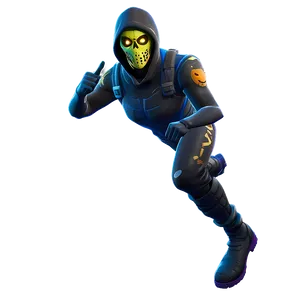 Fortnite Character In Halloween Costume Png Ykx37 PNG image