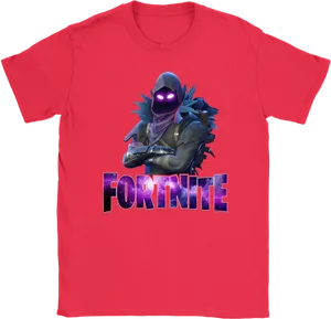 Fortnite Character Red Shirt PNG image