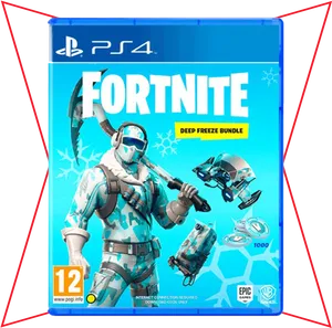 Fortnite Deep Freeze Bundle P S4 Cover PNG