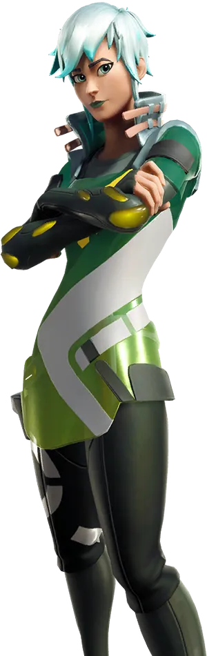 Fortnite Female Characterwith Blaster