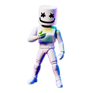 Fortnite Marshmello Action Figure PNG Hpy PNG