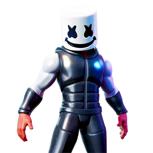 Fortnite Marshmello Action Figure PNG Rku