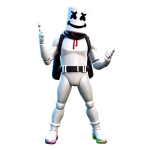 Fortnite Marshmello Action Figure PNG Sgp PNG