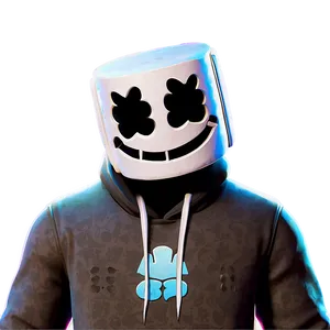 Fortnite Marshmello Fan Art Png 5 PNG image