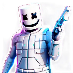 Fortnite Marshmello Fan Art PNG 67