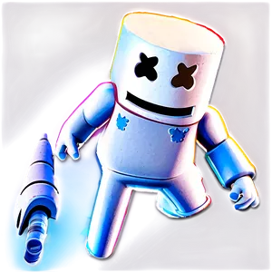 Fortnite Marshmello Glider Png 06252024 PNG image