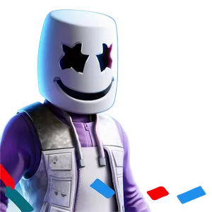 Fortnite Marshmello Live Event Png 06252024 PNG image