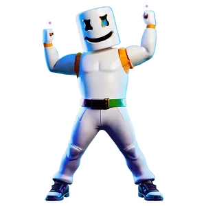 Fortnite Marshmello Victory Pose PNG 86 PNG