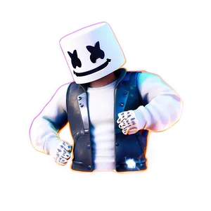 Fortnite Marshmello Wallpaper PNG 06252024