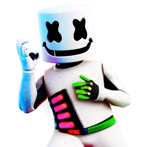 Fortnite Marshmello Wallpaper Png Gkj25 PNG image