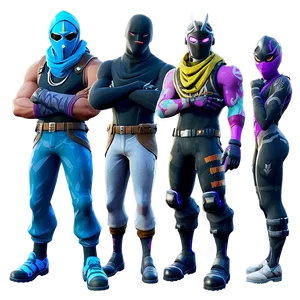 Fortnite Skins Collection Png Gxj1 PNG image