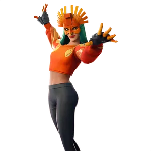 Fortnite Sunbird Skin Pose