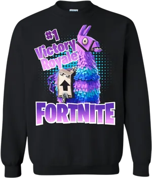 Fortnite Victory Royale Sweatshirt PNG