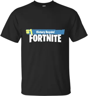 Fortnite Victory Royale Tshirt Design PNG image