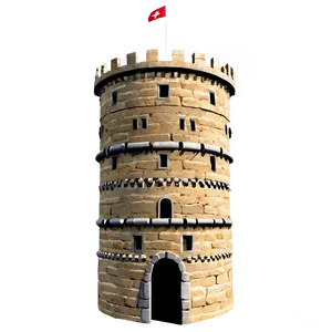 Fortress Tower PNG Ddv PNG