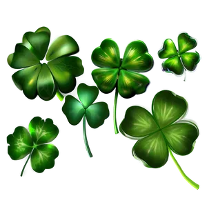 Four Leaf Clover Background PNG Abv PNG