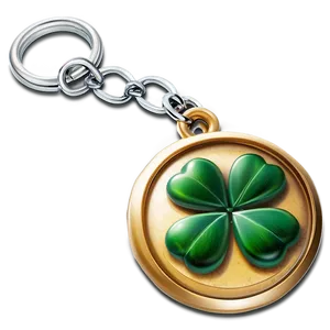 Four Leaf Clover Charm PNG 05252024 PNG