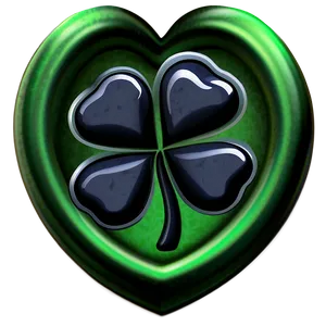 Four Leaf Clover Emblem PNG 98