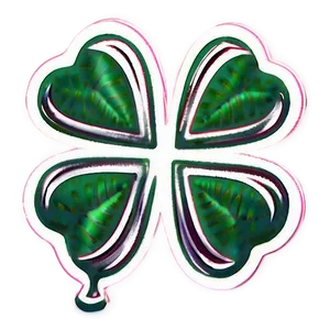 Four Leaf Clover Graphic PNG 05252024