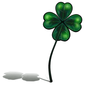 Four Leaf Clover Graphic PNG 05252024