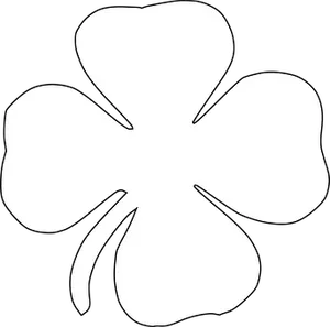 Four Leaf Clover Icon PNG image