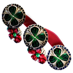 Four Leaf Clover Medallion PNG Nyl PNG