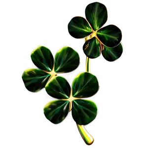 Four Leaf Clover Pattern PNG 39