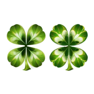 Four Leaf Clover Pattern PNG Ixm10