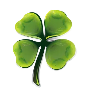 Four Leaf Clover Silhouette PNG Vnd93