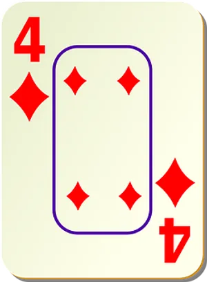 Four_of_ Diamonds_ Playing_ Card