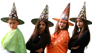 Four Witchesin Costume
