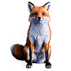 Fox With Cupcake Png 25 PNG image