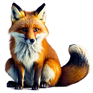 Fox With Cupcake Png Ouf83 PNG image