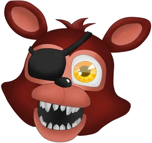 Foxy F N A F Character PNG image