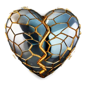 Fractured Heart Emoji Png 27 PNG image