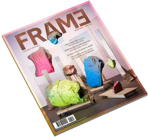 Frame Magazine Cover Mar Apr Edition PNG image
