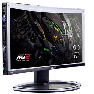 Frameless Gaming Monitor PNG 38