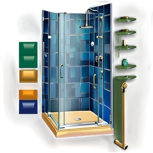 Frameless Shower Door Png Tig82 PNG image