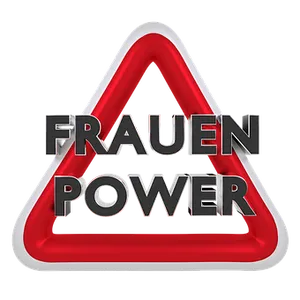 Frauen Power Traffic Sign
