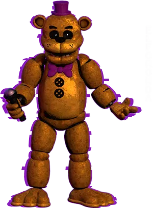Fredbear_ Animated_ Character_ Render PNG image