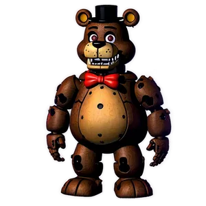 Freddy Fazbear Animated Series Style Png 41 PNG image