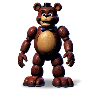Freddy Fazbear Character Art PNG Wdd