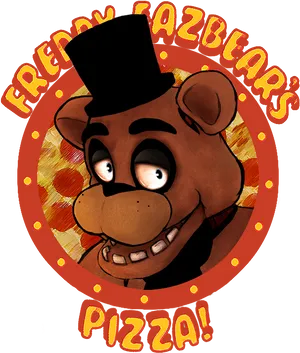 Freddy Fazbears Pizza Logo PNG image
