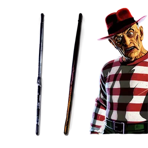 Freddy Krueger Artwork Png 05232024 PNG image